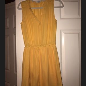 Yellow summer dress